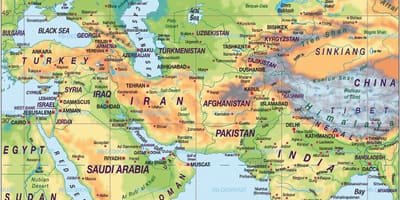Χάρτης του Μπαχρέιν χάρτης world atlas