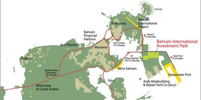 Χάρτης του Μπαχρέιν το 2030