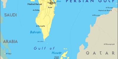 Χάρτης του Μπαχρέιν offline