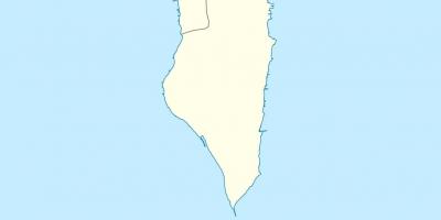 Χάρτης του Μπαχρέιν χάρτη διάνυσμα