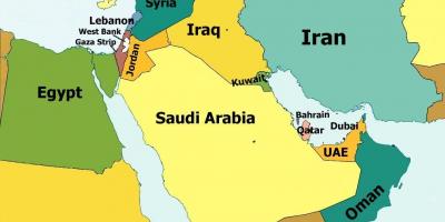 Μπαχρέιν θέση στον χάρτη